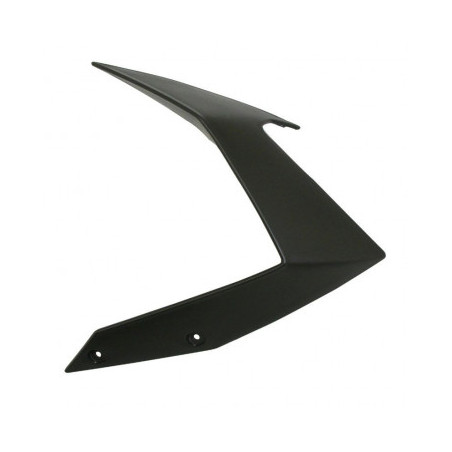 DEFLECTEUR D'AIR DE FACE AVANT DROIT ORIGINE PIAGGIO APRILIA 50-125 RS 2006/2010 NOIR 