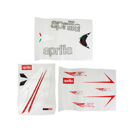 AUTOCOLLANT/STICKER/KIT DECOR ORIGINE PIAGGIO APRILIA 50 RS 2006/2010 