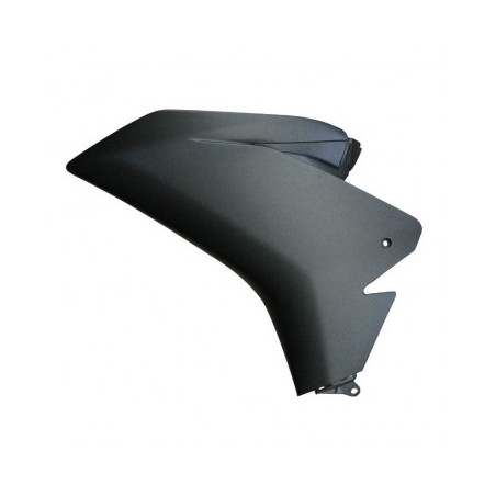 CARENAGE/FLANC LATERAL GAUCHE ORIGINE PIAGGIO APRILIA 50-125 RS4 2011/ NOIR MAT DIABLO 