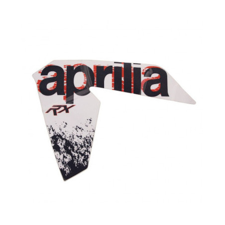 AUTOCOLLANT/STICKER/DECOR RESERVOIR GAUCHE ORIGINE PIAGGIO APRILIA 50 RX, SX 2011/ 