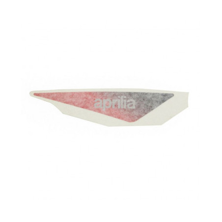 AUTOCOLLANT/STICKER/DECOR FACE AVANT GAUCHE ORIGINE PIAGGIO APRILIA 50 SR MOTARD (VEHICULE GRIS-BLANC OU ORANGE) -5A000590- 