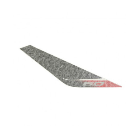 AUTOCOLLANT/STICKER/DECOR DE FACE AVANT DROIT POUR VEHICULE ORANGE/BLANC/GRIS ORIGINE PIAGGIO APRILIA 50 SR MOTARD 2011/ 