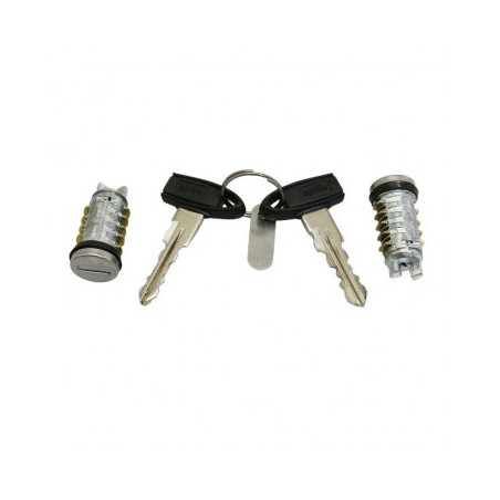 JEU DE CLES AVEC 2 BARILLETS (15 mm) ORIGINE PIAGGIO 50 TYPHOON 2011//APRILIA 50 SR MOTARD 2011/, SPORT CITY-ONE 
