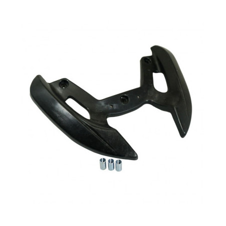 POIGNEE PASSAGER ORIGINE PIAGGIO 50 TYPHOON 2018//APRILIA 50 SR MOTARD 2018/ NOIR BRUT 