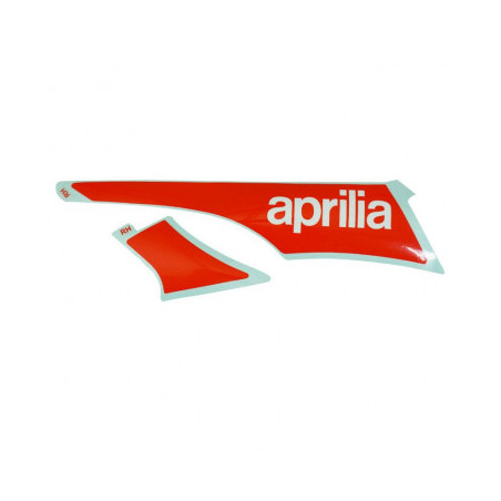 AUTOCOLLANT/STICKER/DECOR SPOILER DROIT ORIGINE PIAGGIO APRILIA 50 SR 2018/ 