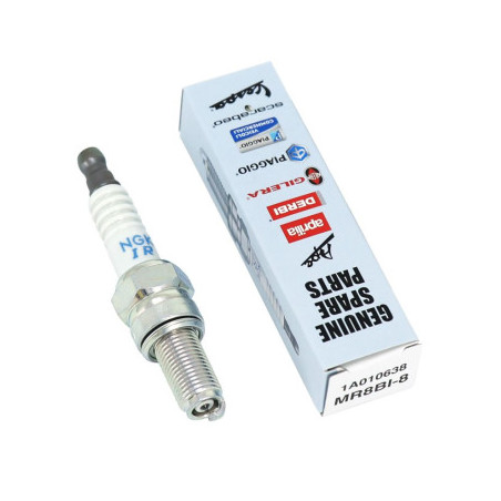 BOUGIE MR8BI-8 ORIGINE PIAGGIO 50 ZIP 4T 2018/, LIBERTY 4T 2017/, VESPA PRIMAVERA 4T 2018/, VESPA SPRINT 2018//APRILIA 900 SHIVE
