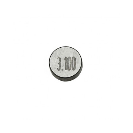 PASTILLE DE REGLAGE SOUPAPES (3.10mm) ORIGINE PIAGGIO COMMUN A LA GAMME SCOOTER 50 CC 4T 