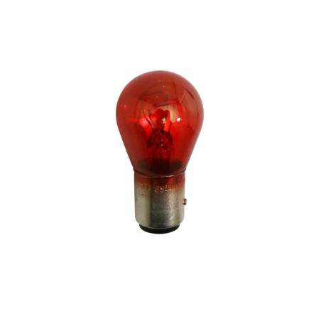 AMPOULE/LAMPE 12V 21/5W BAY15D / P21/5 ROUGE ORIGINE PIAGGIO COMMUN A LA GAMME 