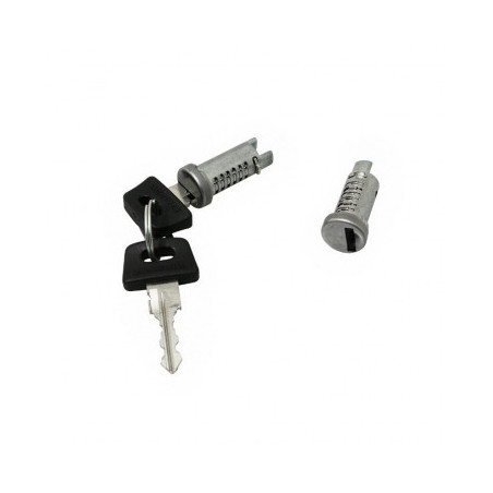 JEU DE CLES AVEC 2 BARILLETS (13 mm) ORIGINE PIAGGIO 50 TYPHOON 2006/2010, NRG 2000/2004, NTT 