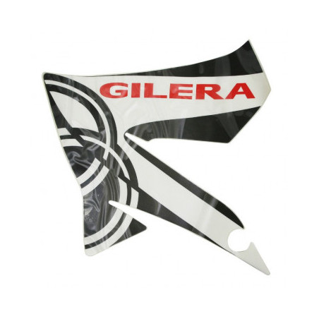 AUTOCOLLANT/STICKER/DECOR AILE AVANT GAUCHE ORIGINE PIAGGIO 50 GILERA SMT/RCR 2013/ BLANCHE -- 