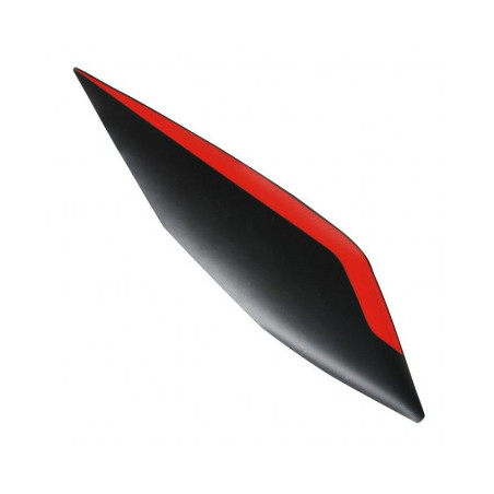 AUTOCOLLANT/STICKER/DECOR GARDE BOUE ARRIERE ORIGINE PIAGGIO 50 GILERA SMT/RCR 2013/ ROUGE 