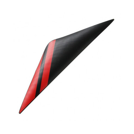 AUTOCOLLANT/STICKER/DECOR TETE DE FOURCHE ORIGINE PIAGGIO 50 GILERA SMT/RCR 2013/ ROUGE 