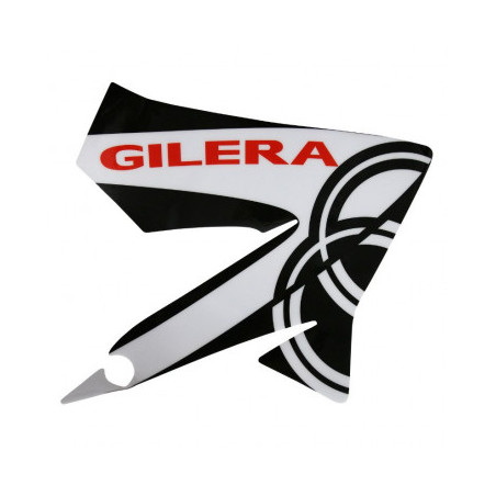 AUTOCOLLANT/STICKER/DECOR AILE AVANT DROITE ORIGINE PIAGGIO 50 GILERA SMT/RCR 2013/ BLANCHE -- 