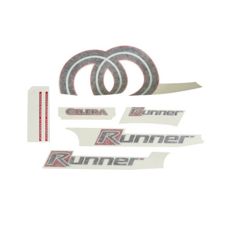 AUTOCOLLANT/STICKER/KIT DECOR ORIGINE PIAGGIO 125 GILERA RUNNER 2002 