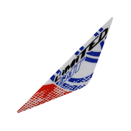 AUTOCOLLANT/STICKER/DECOR TETE DE FOURCHE ORIGINE PIAGGIO 50 GILERA SMT 2012/2017 LIMITED 