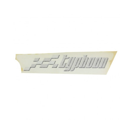 AUTOCOLLANT/STICKER/DECOR TYPHOON AILE ARRIERE DROITE ORIGINE PIAGGIO 50 TYPHOON 2006/2010 