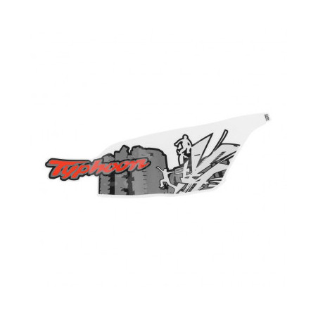 AUTOCOLLANT/STICKER/DECOR ORIGINE PIAGGIO 50 TYPHOON 2018/ VEHICULES BLANC 544 OU JAUNE 979/A 