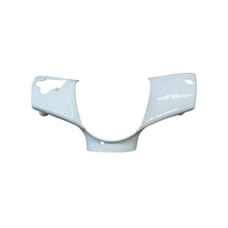 COUVRE GUIDON AVANT ORIGINE PIAGGIO 50 ZIP 2006/ BLANC 724 