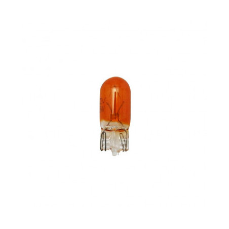 AMPOULE/LAMPE 12V 5W WEDGE T10 ORANGE ORIGINE PIAGGIO COMMUN A LA GAMME 