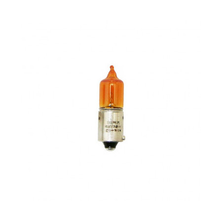 AMPOULE/LAMPE 12V 6W BAZ9S/H6W ORANGE ORIGINE PIAGGIO COMMUN A LA GAMME 