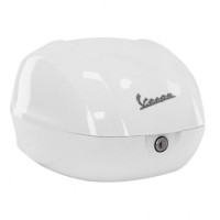 TOP CASE 32L ORIGINE PIAGGIO 50-125 VESPA PRIMAVERA/SPRINT 2013/ BLANC 544 (SANS DOSSERET) 