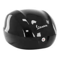 TOP CASE 32L ORIGINE PIAGGIO 50-125 VESPA PRIMAVERA/SPRINT 2013/ NOIR 98A (SANS DOSSERET) 