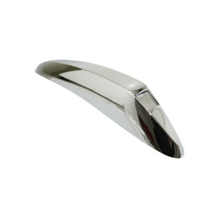 CRETE DE GARDE-BOUE AVANT (L186) CHROME ORIGINE PIAGGIO 125-250-300 VESPA GTS, 50-125 VESPA-S 