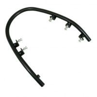 PROTECTION GARDE-BOUE NOIR MAT ORIGINE PIAGGIO 50-125 VESPA SPRINT, PRIMAVERA 2014/ 