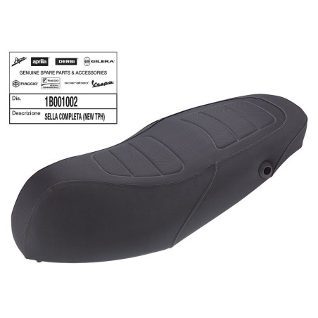 SELLE ORIGINE PIAGGIO 50 TYPHOON 2010/2016 NOIRE 