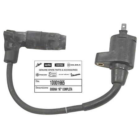 BOBINE HAUTE TENSION ORIGINE PIAGGIO TYPHOON 2T E4 2018/2020/ SR50 2T E4 2018/ 