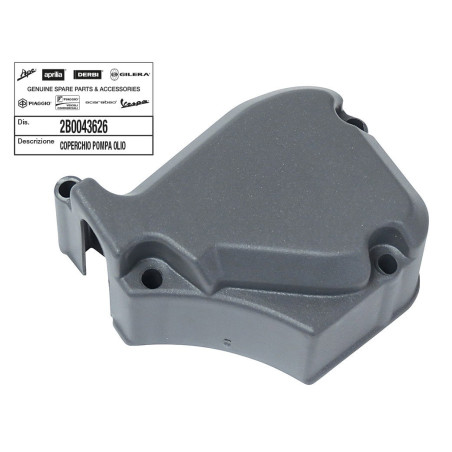 COUVERCLE POMPE A HUILE ORIGINE DERBI 50 SEDA 2018/ /GILERA 50 SMT 2018/ /APRILIA 50 RS, RX,SX 2018/ 