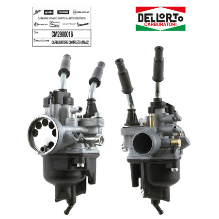 CARBURATEUR ORIGINE DERBI 50 SENDA 2018/ /GILERA 50 SMT 2018/, RCR 2018/ 