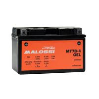 Bateria 12V 6.5 Ah MT7B-4 de Gel - Malossi Listo para Montar / Sin Mantenimiento +I