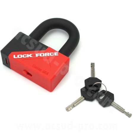 Antivol Bloque disque / Mini-U - LOCKFORCE Securit 16.5mm SRA