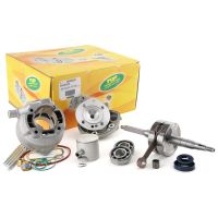 Pack Kit Motor + Escape MBK - NITRO Agua LC - 94cc - MALOSSIMHR Big Bore Culata Rosa