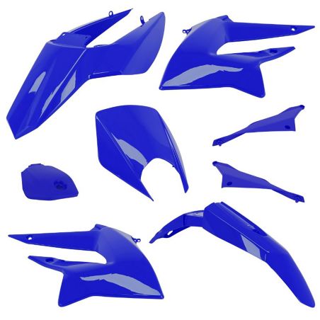 Kit Carénages Derbi Senda DRD à partir de 2011 - 8 pièces Bleu brillant
