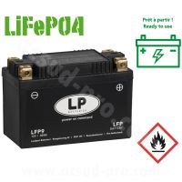 Bateria 12.8V 3 Ah Lithium ML LFP9 - Landport Listo para Montar / Sin Mantenimiento +D