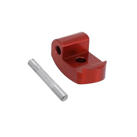 Lock / charnière de verrouillage pliage Trottinette électrique Xiaomi M365 / 1S / Essencial / Pro / Pro 2 - Métal Rouge