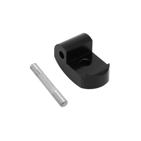 Bisagra de cerradura de bloqueo plegable Patinete eléctrico Xiaomi M365 / 1S / Essencial / Pro / Pro 2 - Aluminio negro