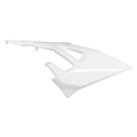 Kit Carénages Derbi Senda X-Treme Gilera RCR SMT Aprilia SX à partir de 2018 - 8 pièces Blanc Brillant