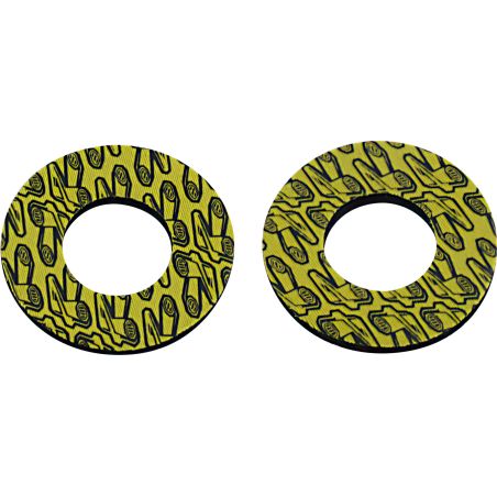 Donuts Puños - Amarillo / negro Renthal
