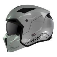 Casque Modulable Transformable - MT Streetfighter SV Argent Brillant