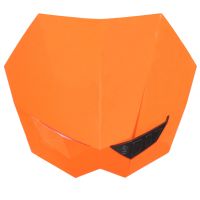 Tête de Fourche /Plaque Frontale Numéro - SX Rivale Orange KTM