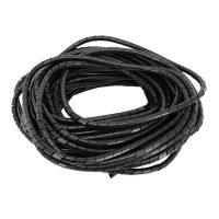 Funda espiral flexible de protección cables eléctricos - 12 a 70mm negro