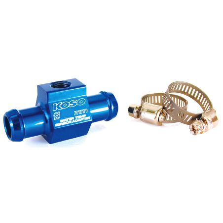 Adaptador de sonda de temperatura 1/8" para Tubo Refrigerante 28 / 30 / 32 / 34 / 36 / 38 mm - Koso Azul