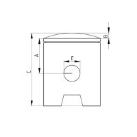 Piston 37.97mm à 39mm SACHS 505/ - BARIKIT