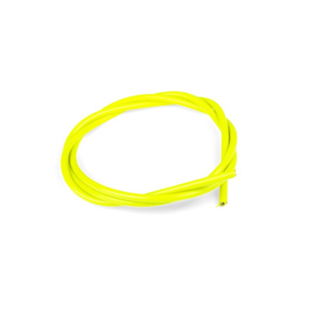 Gaine de câble d'accélérateur jaune 2M