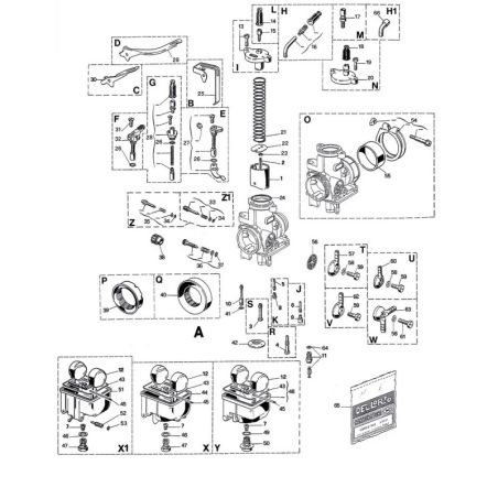 Carburador 28mm PE 4T - KEIHIN