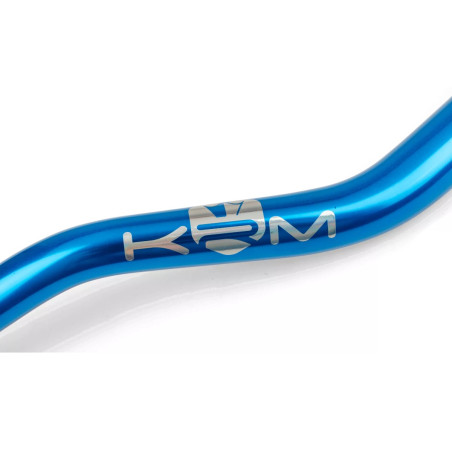 Guidon KRM 28mm bleu holographique