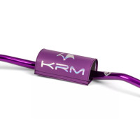 Guidon KRM 28mm avec mousse violet holographique